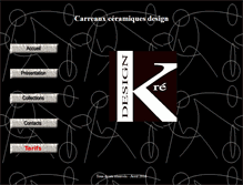 Tablet Screenshot of kre-design.com
